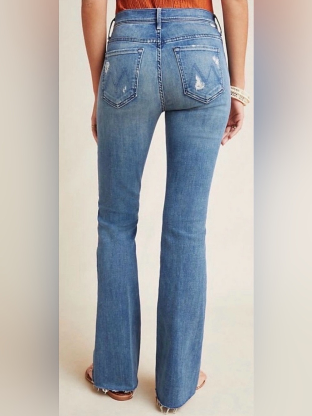 MOTHER The Weekender Fray in Grafitti Girl Women’s Size 26 - Picture 2 of 9